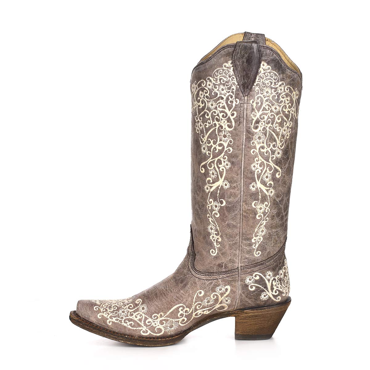Floral Embroidered Cowboy Boots for Women - Stylish Western Riding & Country Fashion Boots - Perfect for Rodeo, Line Dancing & Casual Wear