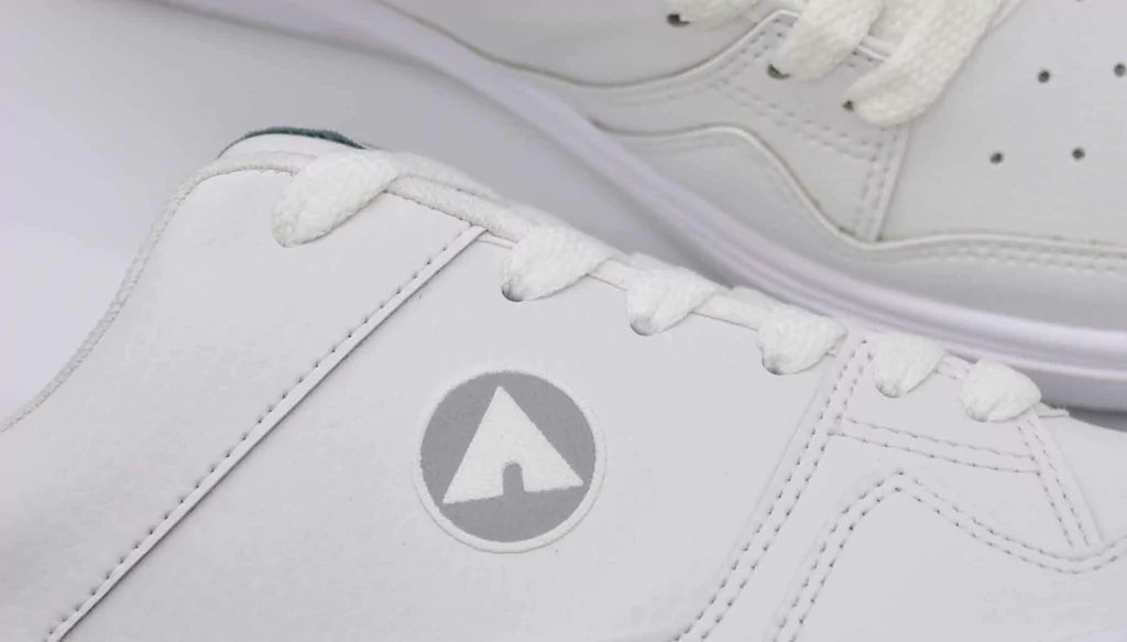 Air Walk H Brook White Sneakers - Comfortable Casual Shoes for Men & Women | Perfect for Walking, Running, and Everyday Wear