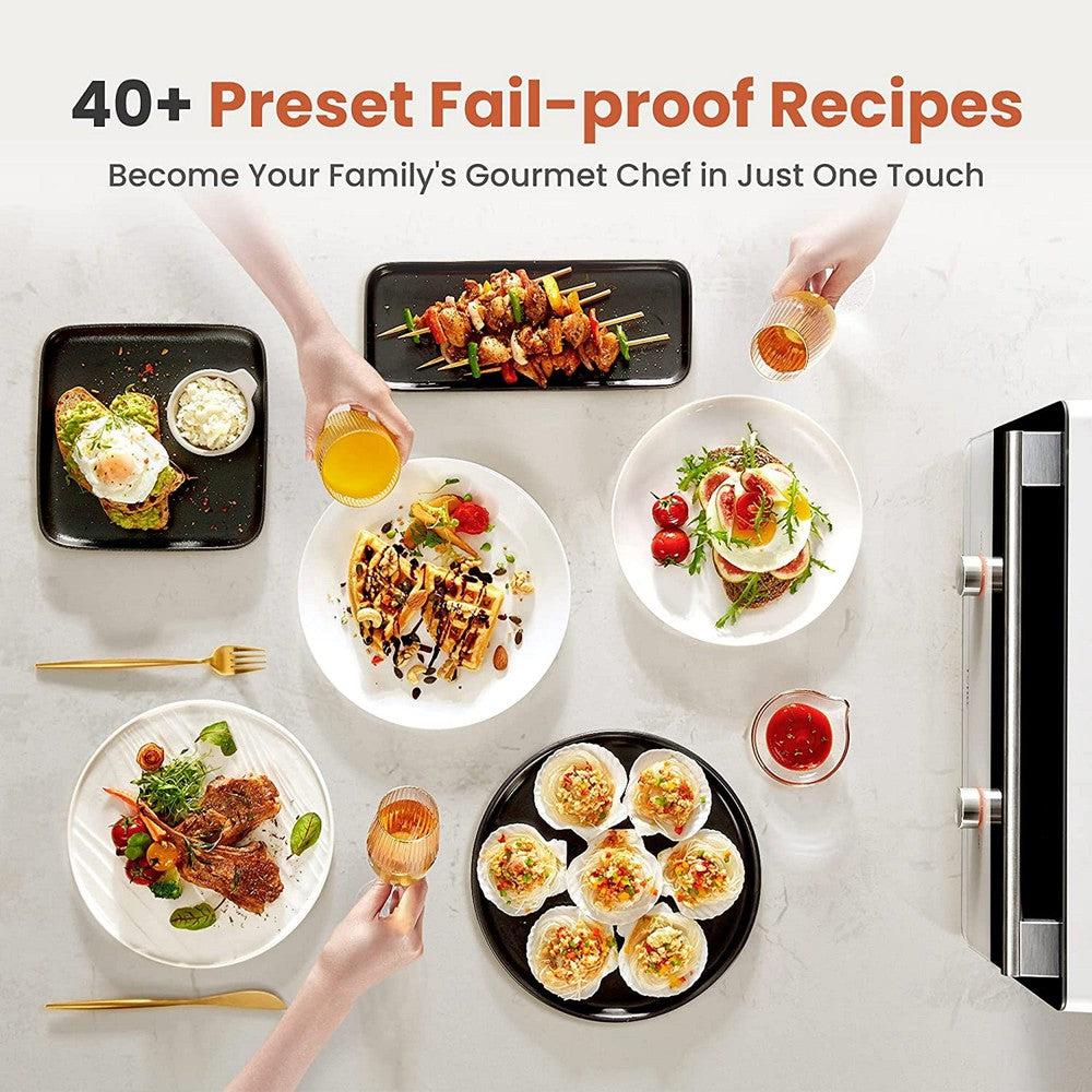 Fotile Chefcubii 4-in-1 Countertop Convection Steam Combi Oven with Air Fryer (HYZK26 E1) - Perfect for Baking, Roasting, Steaming & Air Frying in Small Kitchens