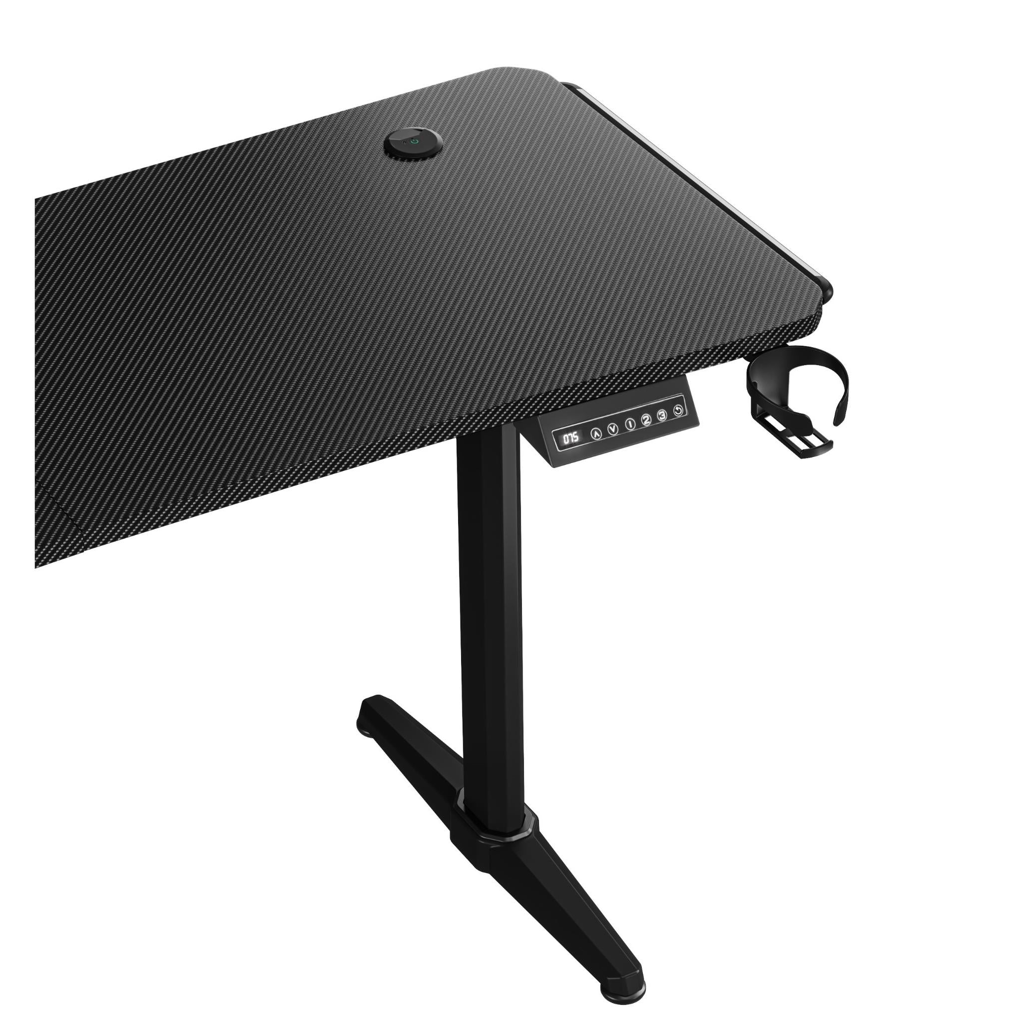 Anda Seat Terminator Gaming Desk - Ergonomic Computer Desk for PC & Console Gamers - Perfect for Home Office, Streaming & Esports Setup
