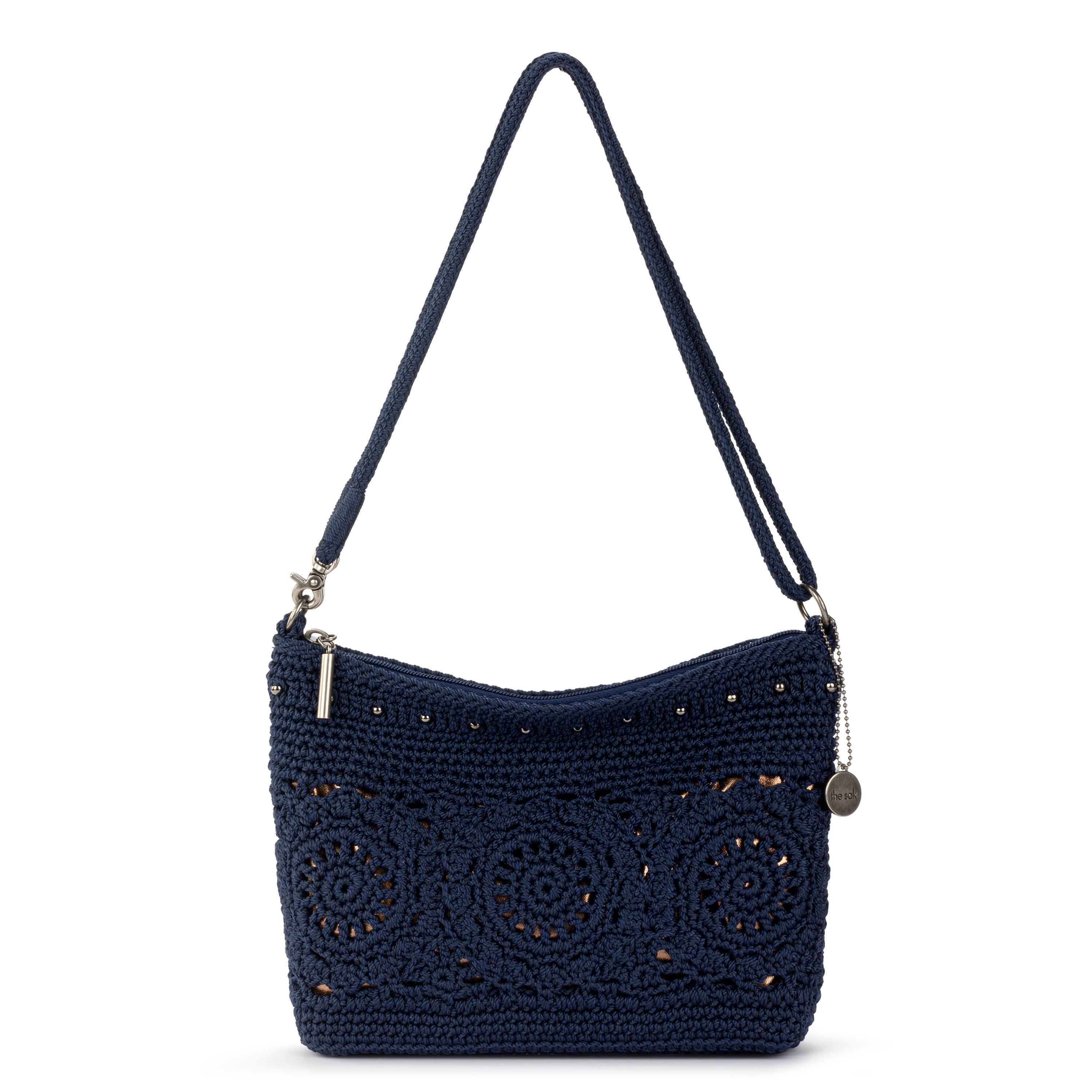 Hand Crochet - Denim Medallion