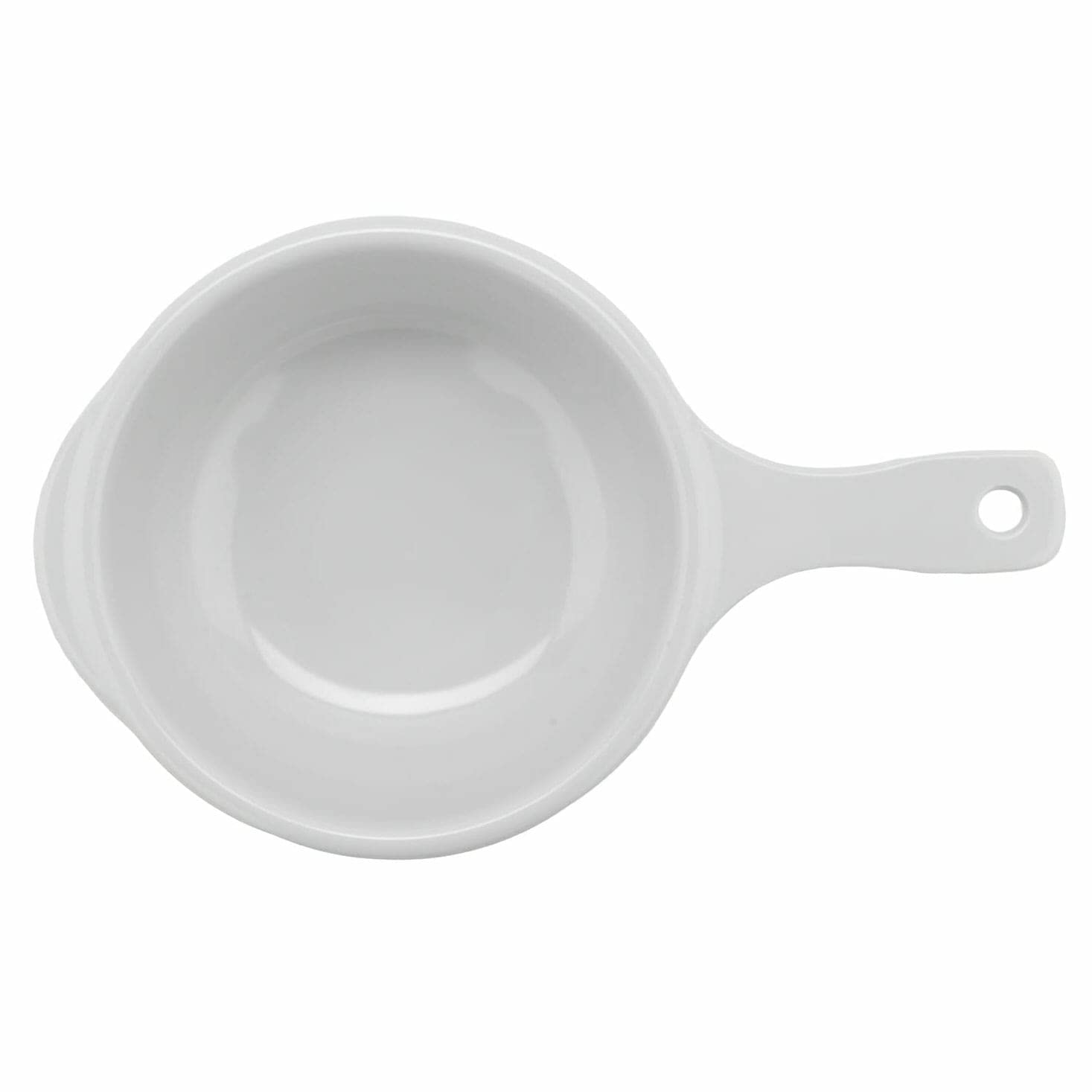 HSB-112-W 12oz White Soup Bowl with Handle - Set of 12 - Microwave & Dishwasher Safe - Perfect for Restaurants, Cafes & Home Dining