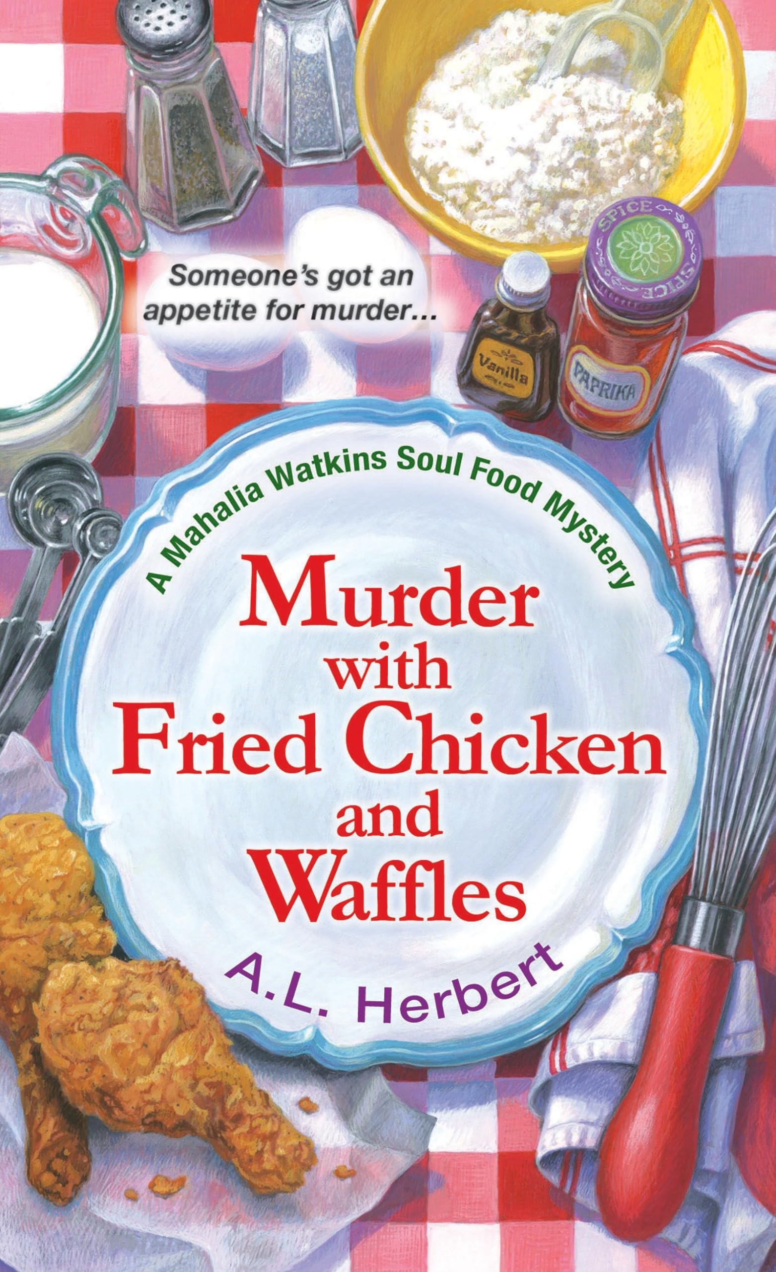 Murder with Fried Chicken and Waffles (A Mahalia Watkins Mystery Book) - Cozy Southern Mystery Novel for Crime Fiction Lovers | Perfect for Book Clubs & Mystery Reading Nights