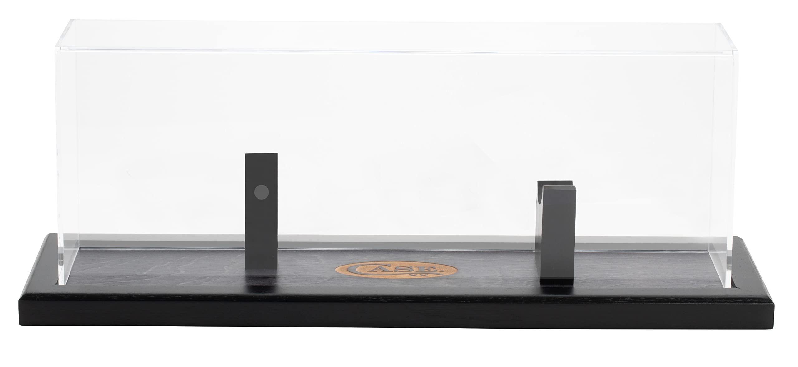 Bowie Knife Display Stand - White Walnut Wood & Clear Acrylic Magnetic Holder | Perfect for Kitchen Countertop, Restaurant, or Collector's Showcase