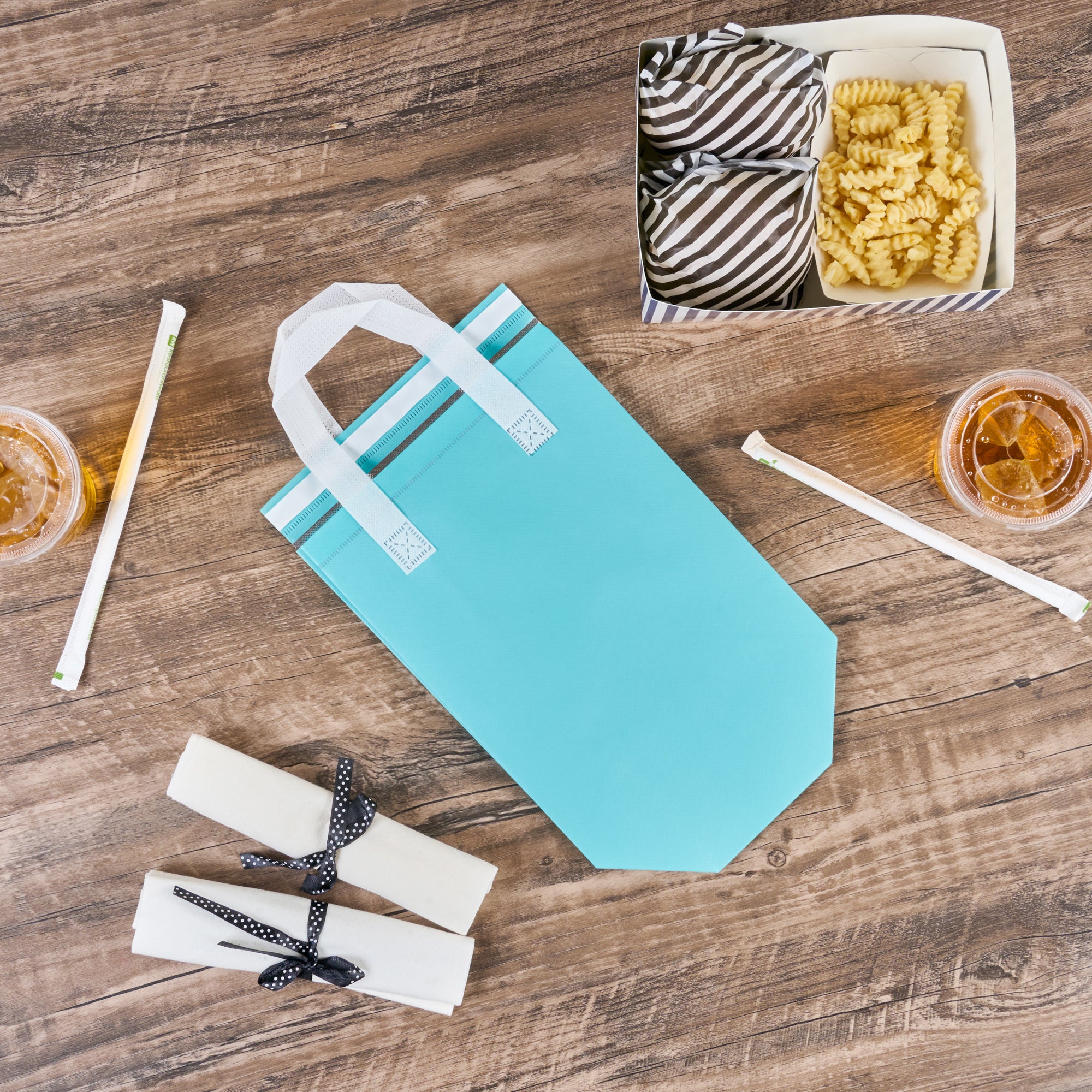 Premium Insulated Food Delivery Bags - Tamper Evident Takeout Containers (8.25