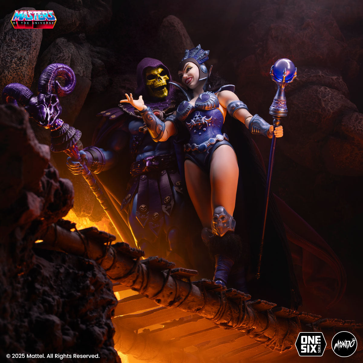 Masters of the Universe Evil Lyn 1/6 Scale Collectible Action Figure - Limited Timed Edition - Perfect for Display, Collectors & He-Man Fans