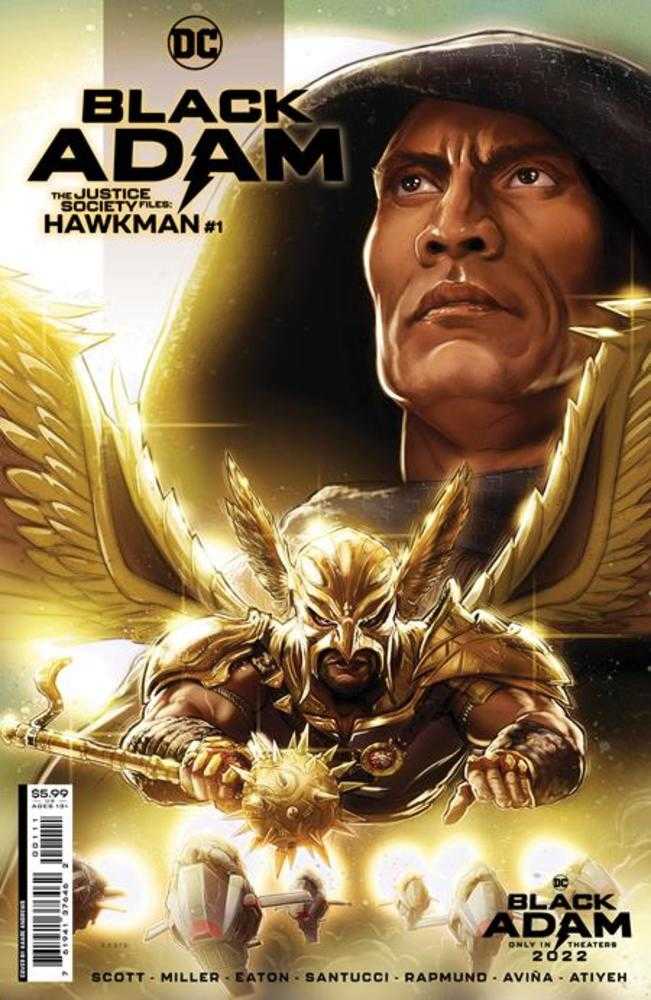Black Adam Justice Society Files Hawkman #1 (One Shot) Cover A Kaare Andrews - DC Comics Collectible Edition - Perfect for Superhero Fans & Comic Book Collectors