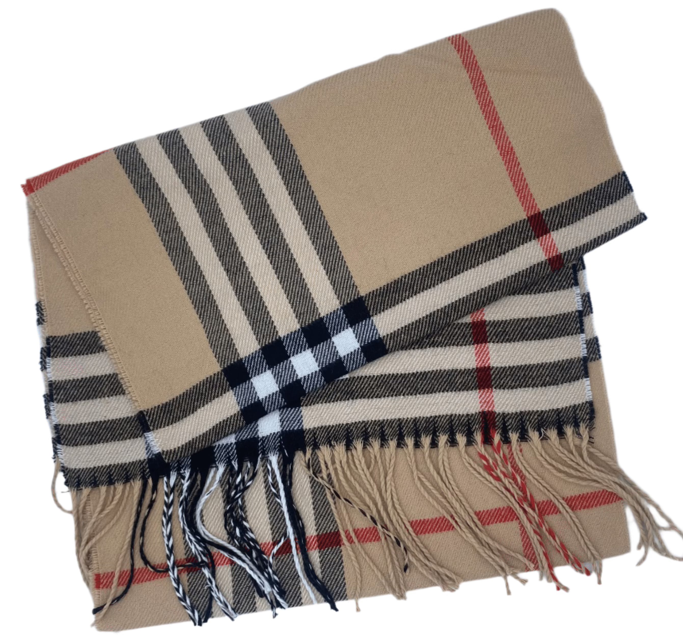 Large Classic Plaid Scarf - Warm Winter Fashion Accessory for Women & Men - Perfect for Cold Weather, Outdoor Activities and Holiday Gifts
