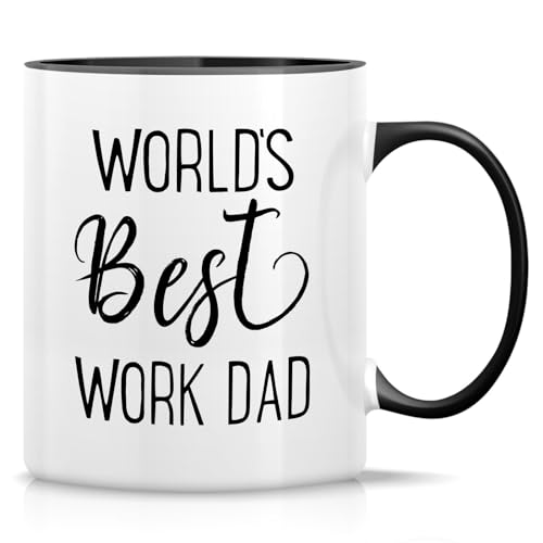 RTD013 - White Mug with Black Handle and Inner