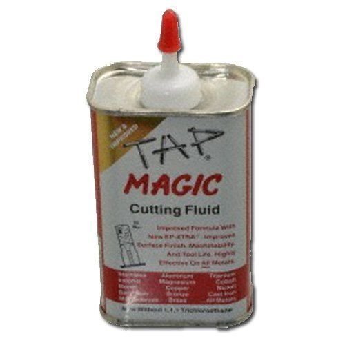 Tap Magic 20004A 4 Oz Aluminum Cutting Fluid with Spout Top - Premium Lubricant for Metal Drilling, Tapping & Threading - Ideal for DIY Projects & Professional Machining Work