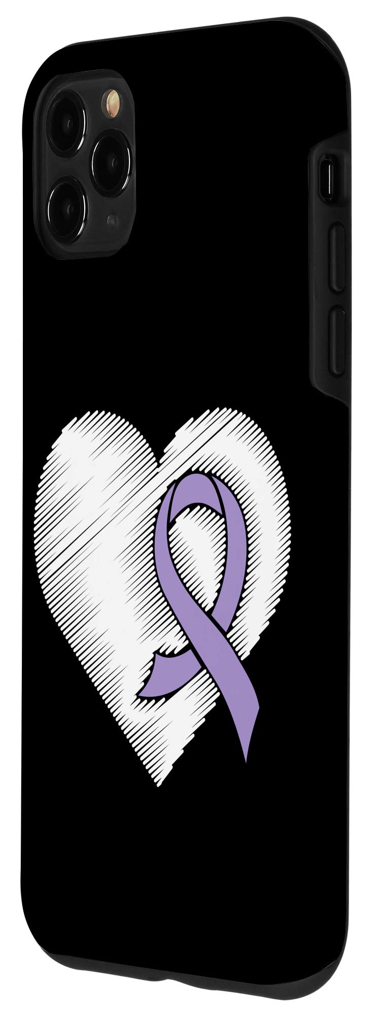 iPhone 11 Pro Max Case - Testicular Cancer Awareness Support Ribbon Phone Cover | Durable Protection for Daily Use, Work & Travel