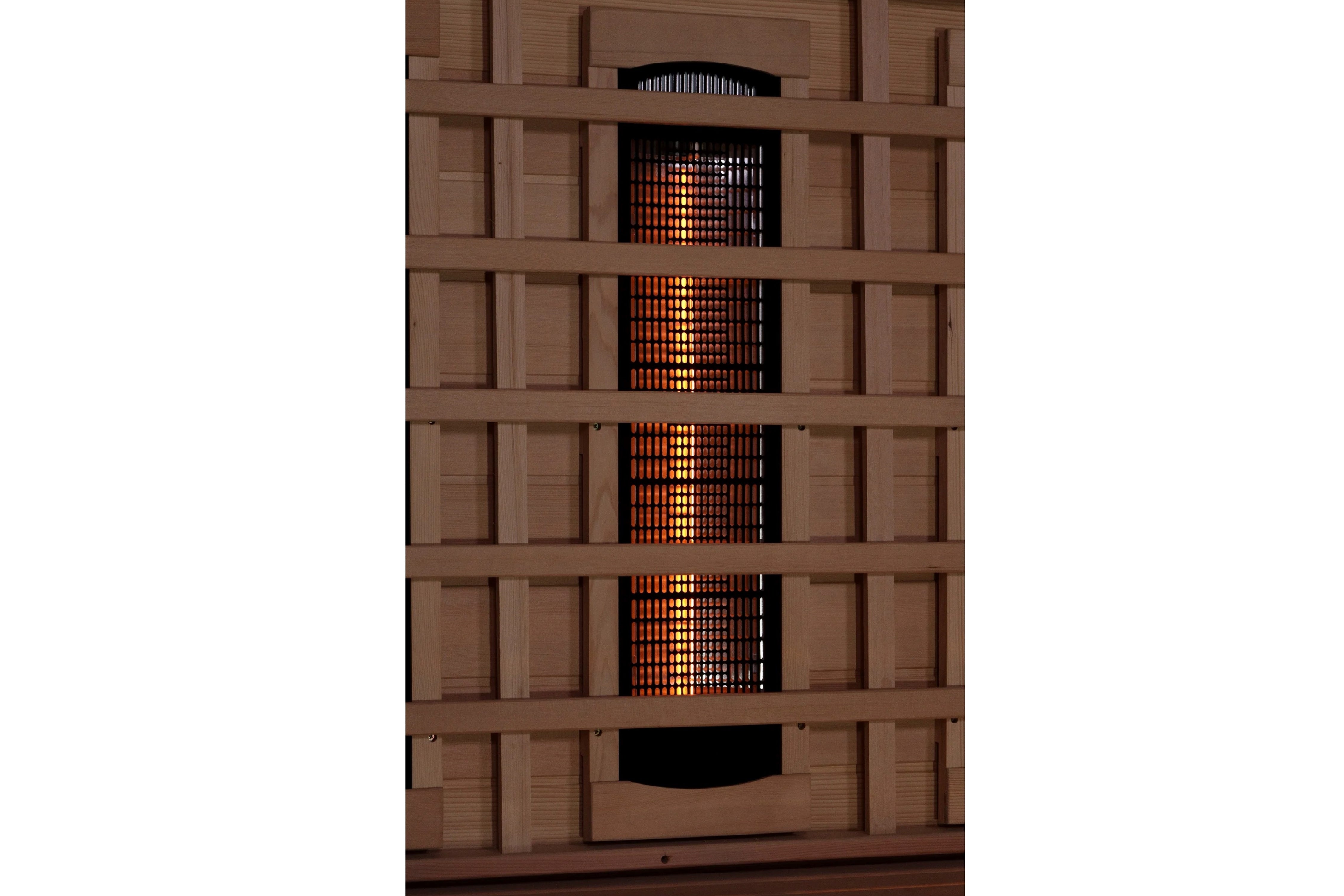 Golden Designs Reserve Edition Full Spectrum Infrared Sauna with Himalayan Salt Bar for 1-3 People - Perfect for Home Relaxation & Detox Therapy