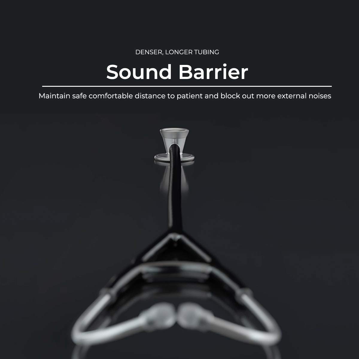 MDF ProCardial Cardiology Stethoscope - Lightweight Titanium Dual Head Stethoscope for Adults with Emerald Green Tube & Black Chestpiece (MDF797TBO21) | Ideal for Medical Professionals, Nurses, and Students in Clinical Settings