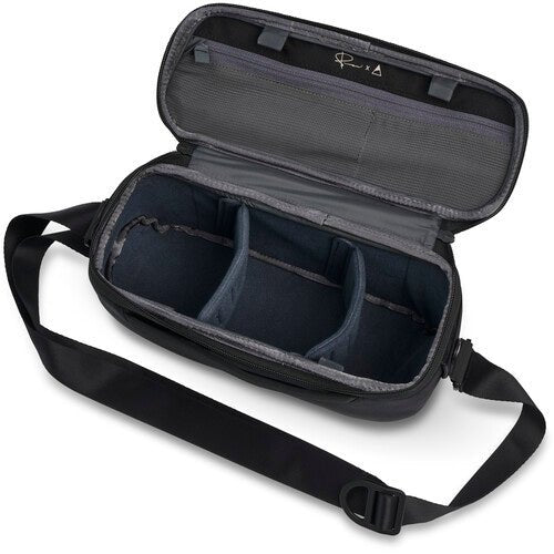Nomatic LUMA Camera Sling Bag (Black, 9L) - Compact & Waterproof DSLR Camera Bag for Photographers, Travel & Outdoor Adventures