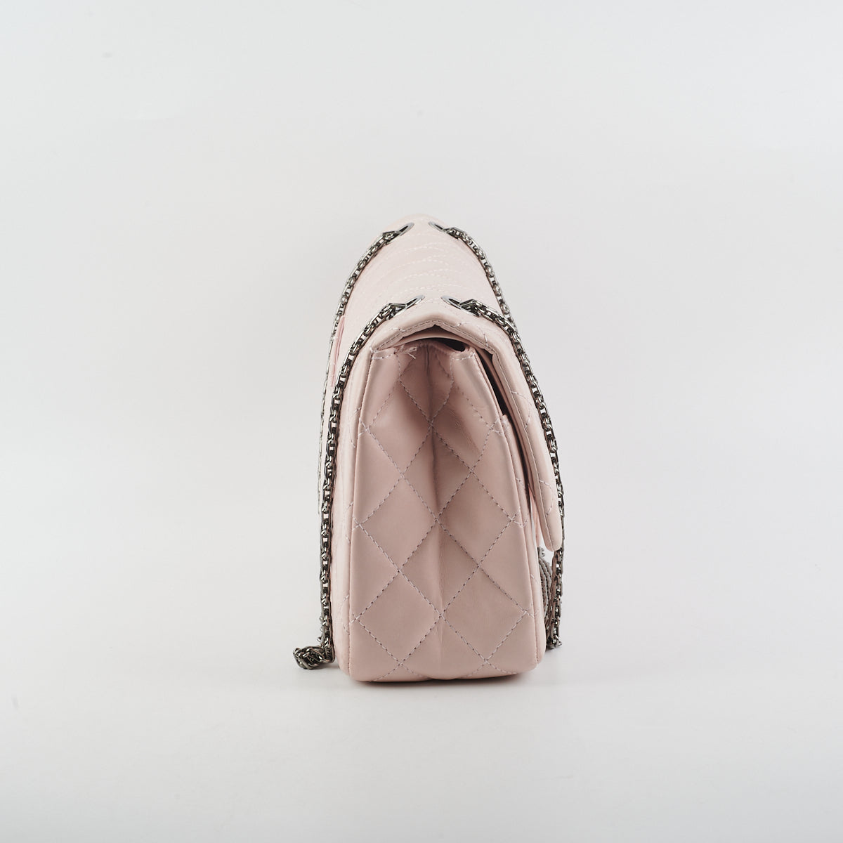 Authentic Chanel 2.55 Reissue 227 Lambskin Leather Handbag in Pink - Luxury Crossbody Bag for Women, Perfect for Date Night & Special Occasions