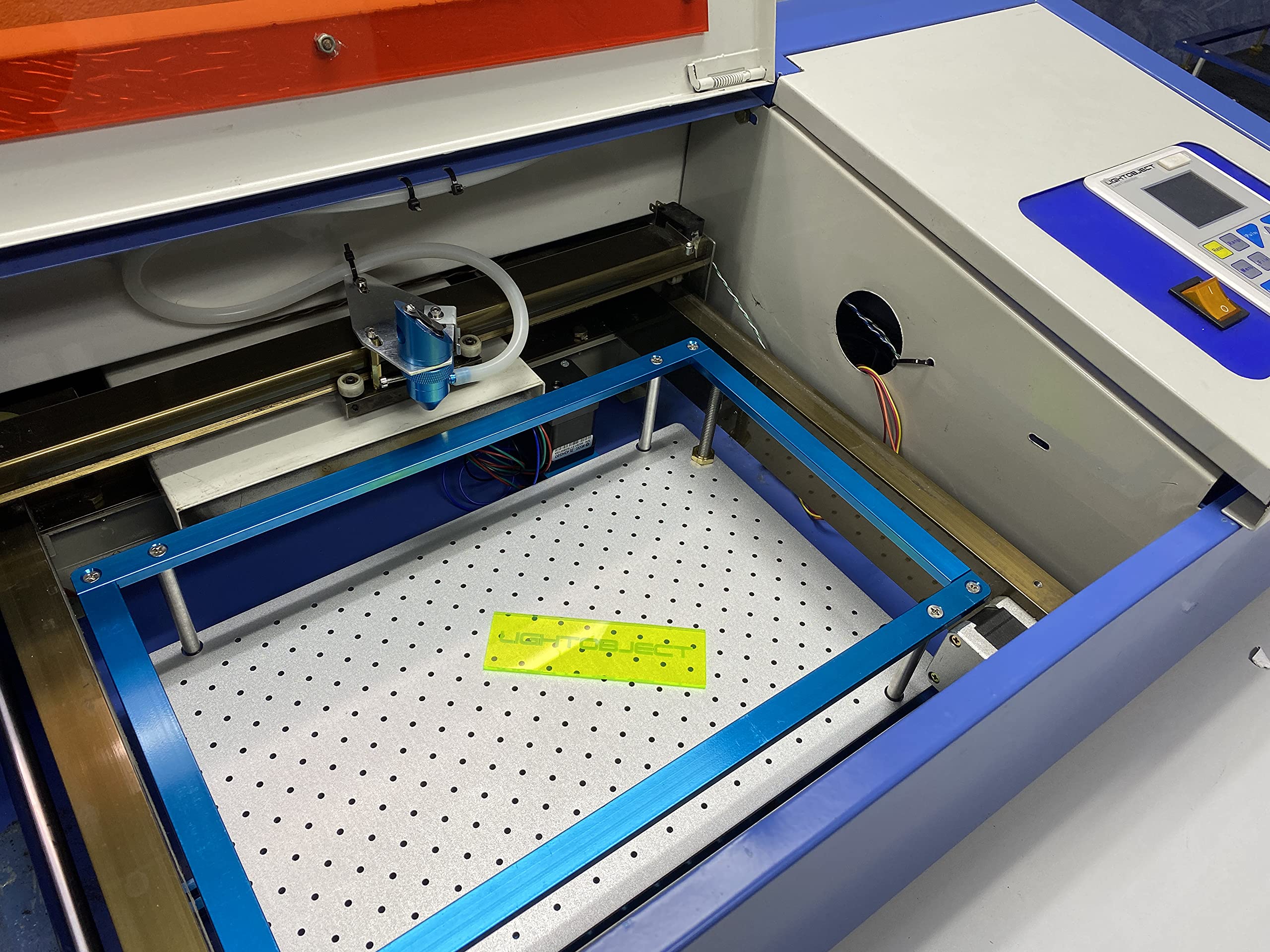 Upgrade Power Z Table/Bed for Small CO2 Desktop Laser Engraver - Perfect for K40 Laser Machine Enhancement | Ideal for DIY Crafting, Wood Engraving & Metal Marking