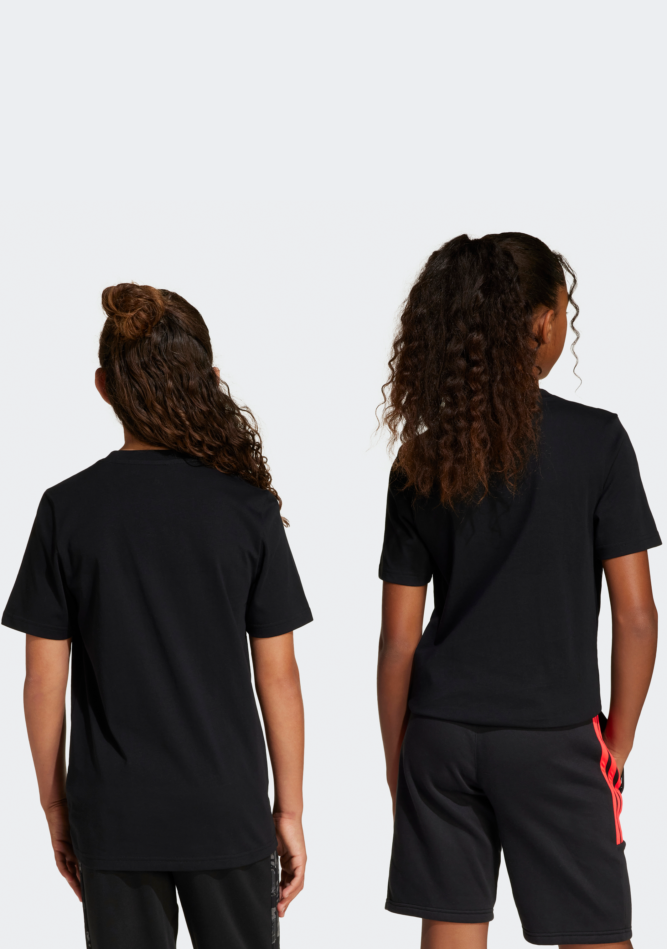 Adidas Kids' Camo Logo T-Shirt - Comfortable Cotton Tee for Boys & Girls - Perfect for School, Play & Everyday Wear