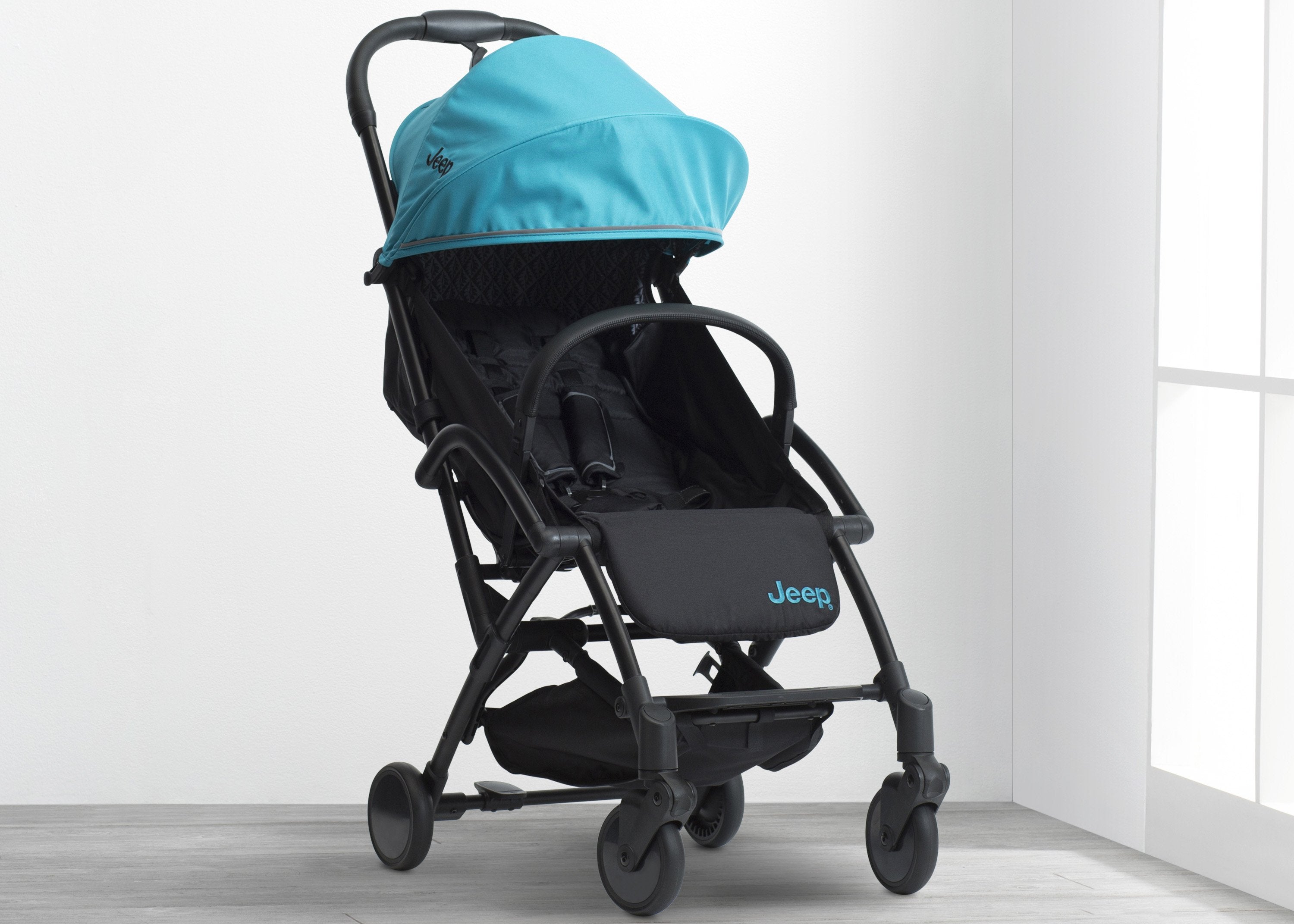Jeep Breeze Lightweight Stroller for Toddlers - Compact Foldable Baby Stroller with Canopy & Storage Basket - Perfect for Travel, Shopping & Outdoor Walks