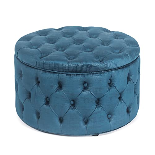 Blue,round