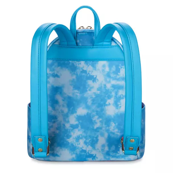 Disney Eats Macaron Loungefly Mini Backpack - Cute Pastel Crossbody Bag for Women & Girls - Perfect for Disney Parks, Travel & Everyday Use