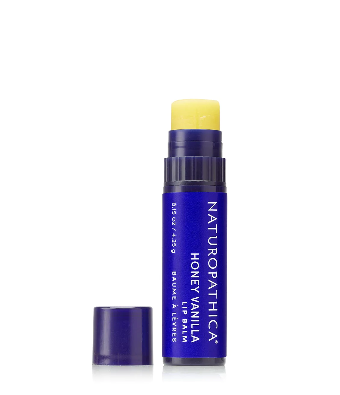 Naturopathica Honey Vanilla Lip Balm - Organic Moisturizing Lip Care for Dry & Chapped Lips - Perfect for Winter, Travel & Daily Hydration