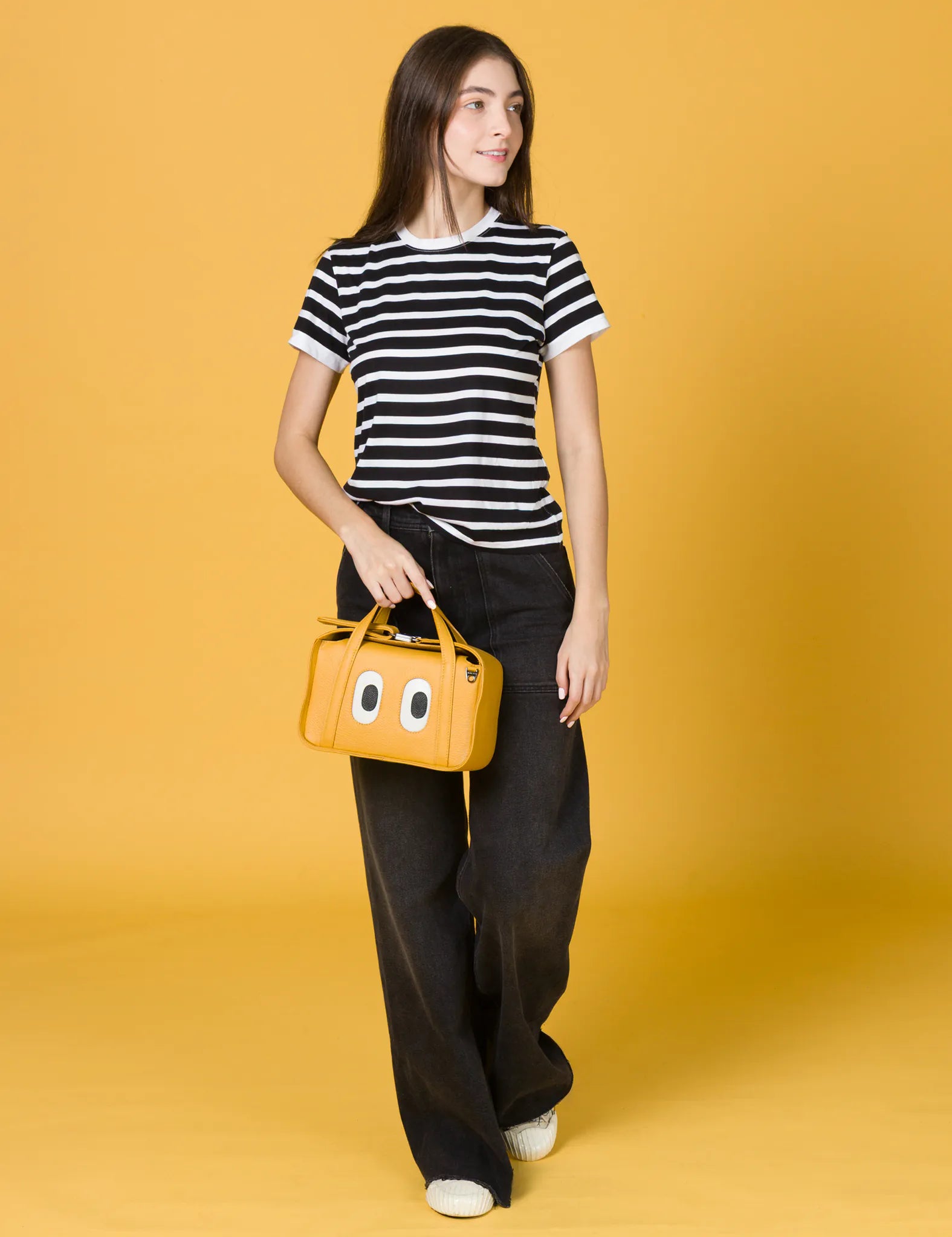 Benji Medium Crossbody Bag - Golden Glow Genuine Leather Purse for Women | Perfect for Work, Travel & Everyday Use