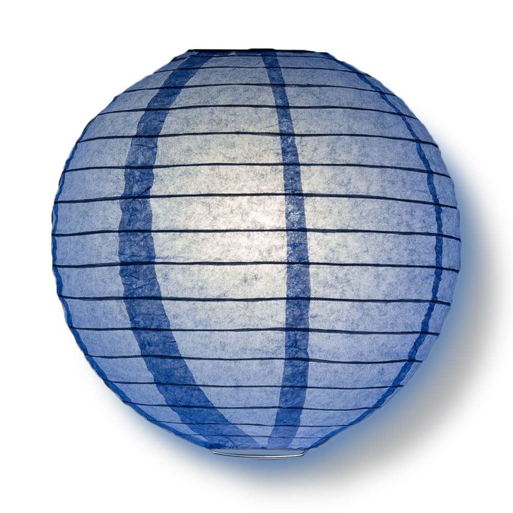 12-Piece Serenity Blue Paper Lantern Set - Chinese Hanging Decorations for Weddings & Parties (12/10/8 Inch) - Perfect for Indoor/Outdoor Events, Home Decor & Festival Celebrations