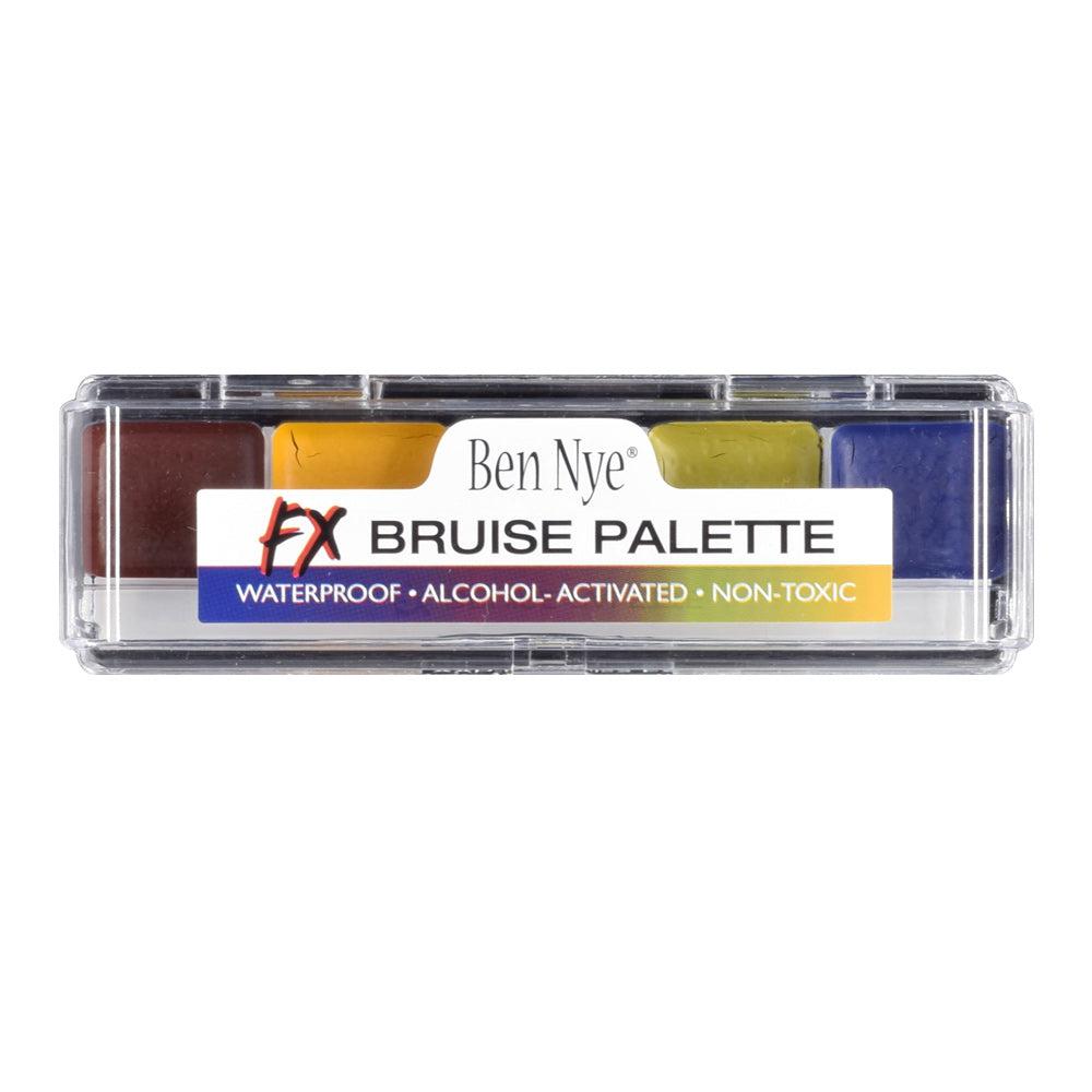 Ben Nye Alcohol Activated Bruise FX Palette (AAP 03) - Professional Special Effects Makeup for Halloween, Cosplay & Film - Create Realistic Bruises & Wounds