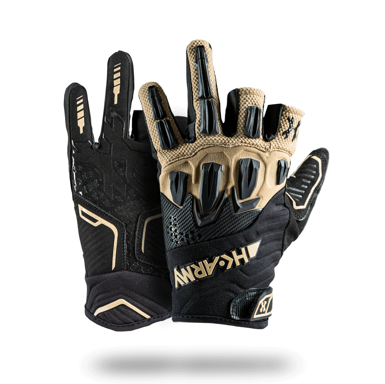 Hardline Armored Tactical Gloves - Cut & Impact Resistant for Military, Construction & Outdoor Work - Heavy Duty Protection for Hands
