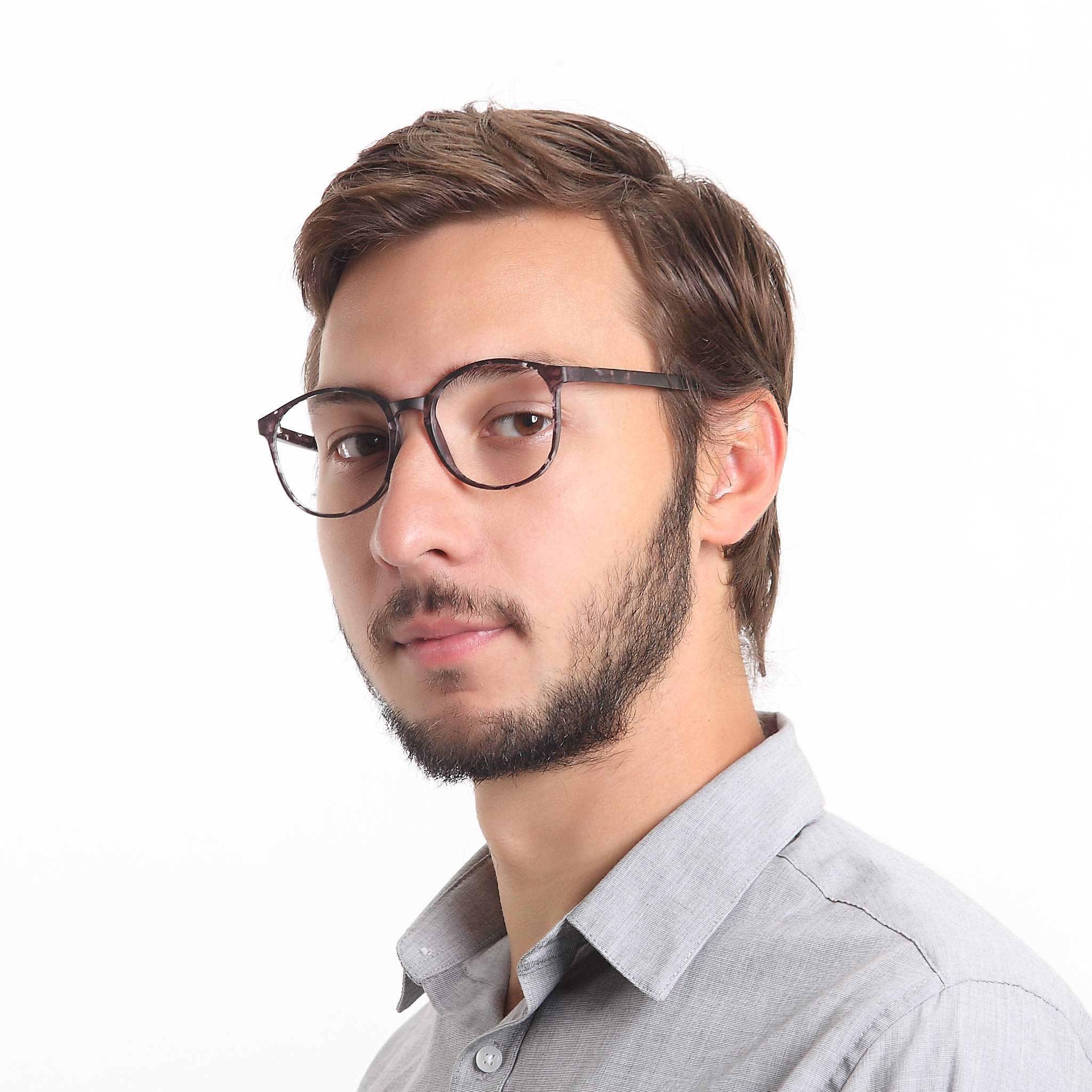Bifocal Reading Glasses with Blue Light Blocking for Gaming & TV Use