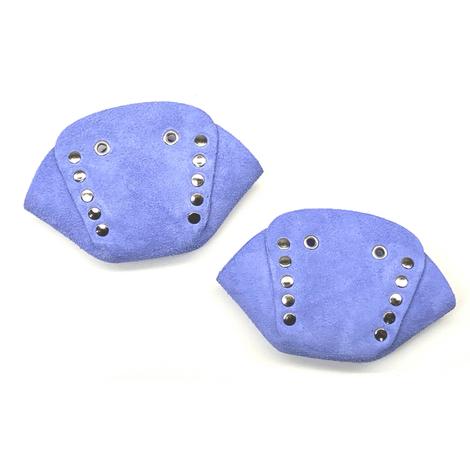 RollerStuff Toe Caps for Roller Skates - Periwinkle Blue Protective Gear for Roller Derby & Artistic Skating