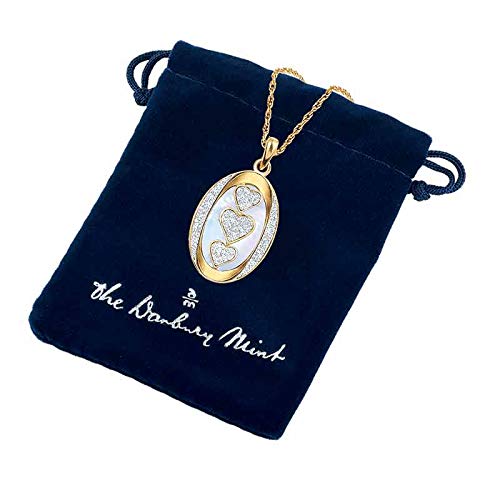Danbury Mint 'You Will Do Great Things' Graduation Gold Pendant - Elegant Jewelry Gift for Daughter, Granddaughter & Friends - Perfect High School & College Graduation Keepsake - #1162-011 - Ideal for Ceremonies, Parties & Special Occasions