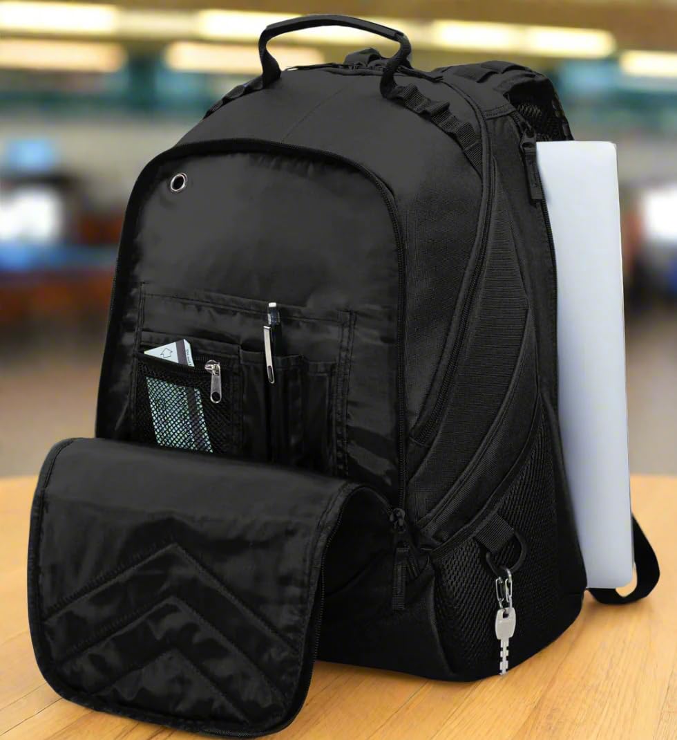 Ohio State University Backpack with OSU Logo - Durable Laptop Computer Bag for School, Work, and Travel