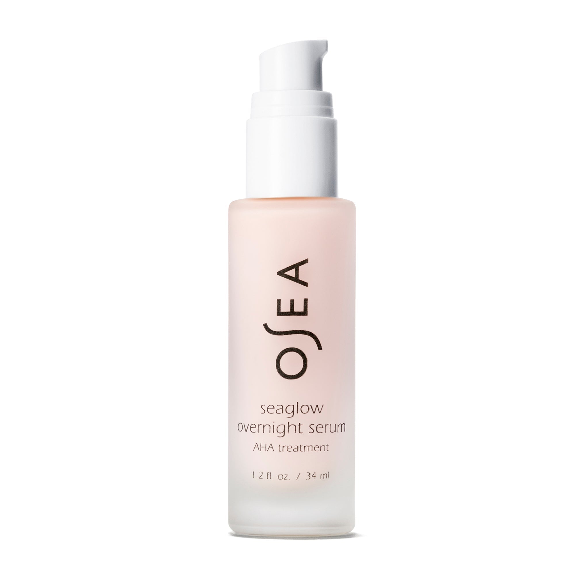 Seaglow Overnight Serum - Anti-Aging Facial Treatment with Vitamin C & Hyaluronic Acid for Glowing Skin | Perfect for Nighttime Skincare Routine & Dark Spot Reduction