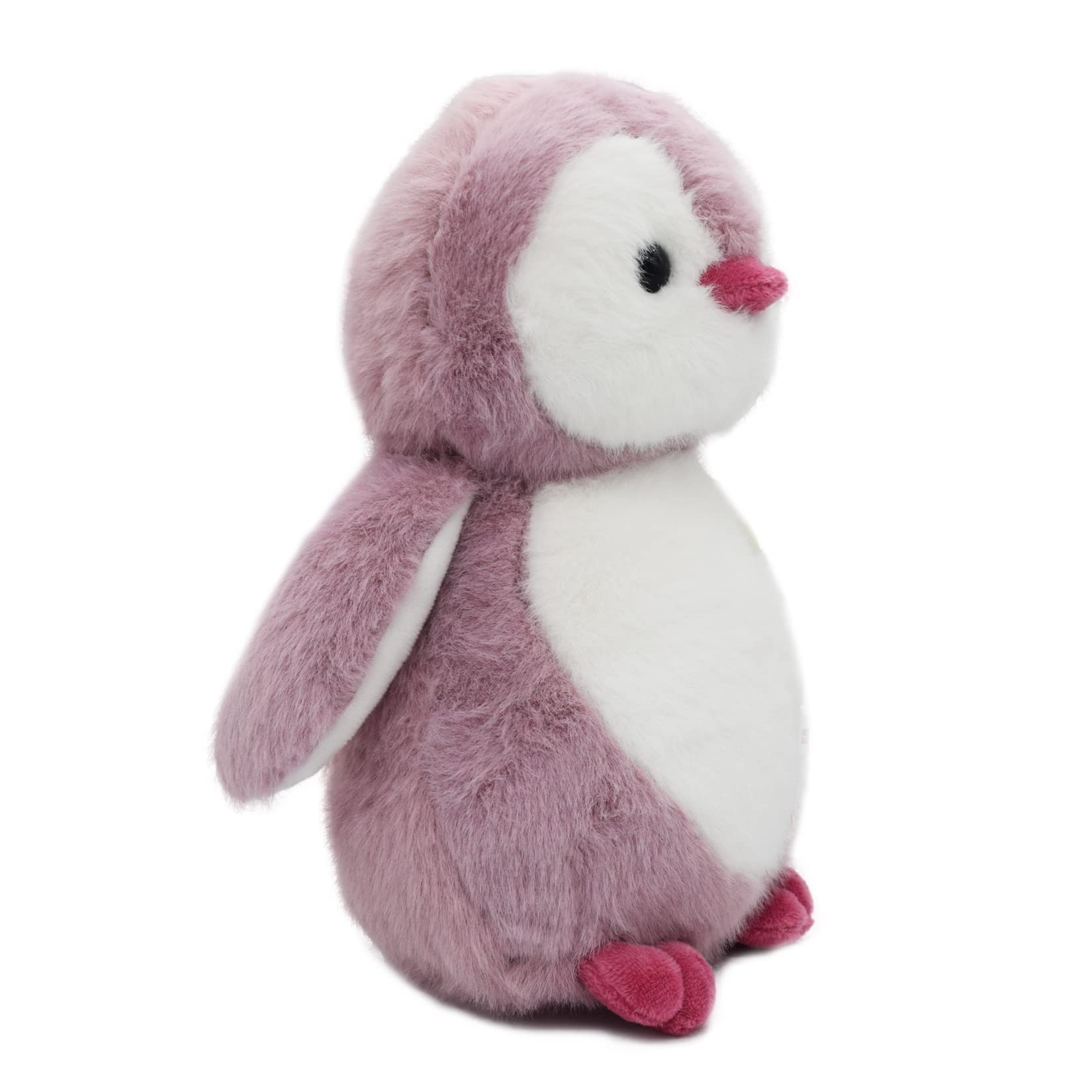 Soft Pink Plush Penguin Stuffed Animal Toy - 10 Inch Cuddly Stuffed Penguin for Kids, Baby Shower Gift & Nursery Decor | Perfect for Birthday Presents, Christmas Gifts & Bedtime Companions