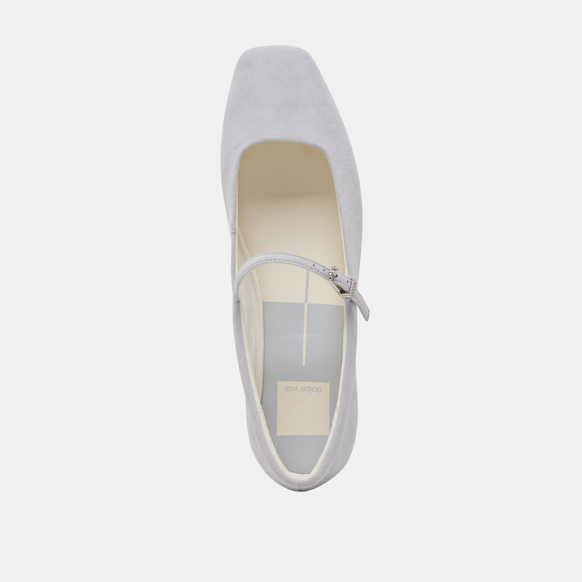 Reyes Women's Ballet Flats in Dusty Blue Suede - Comfortable & Stylish Shoes for Work, Casual Wear & Travel