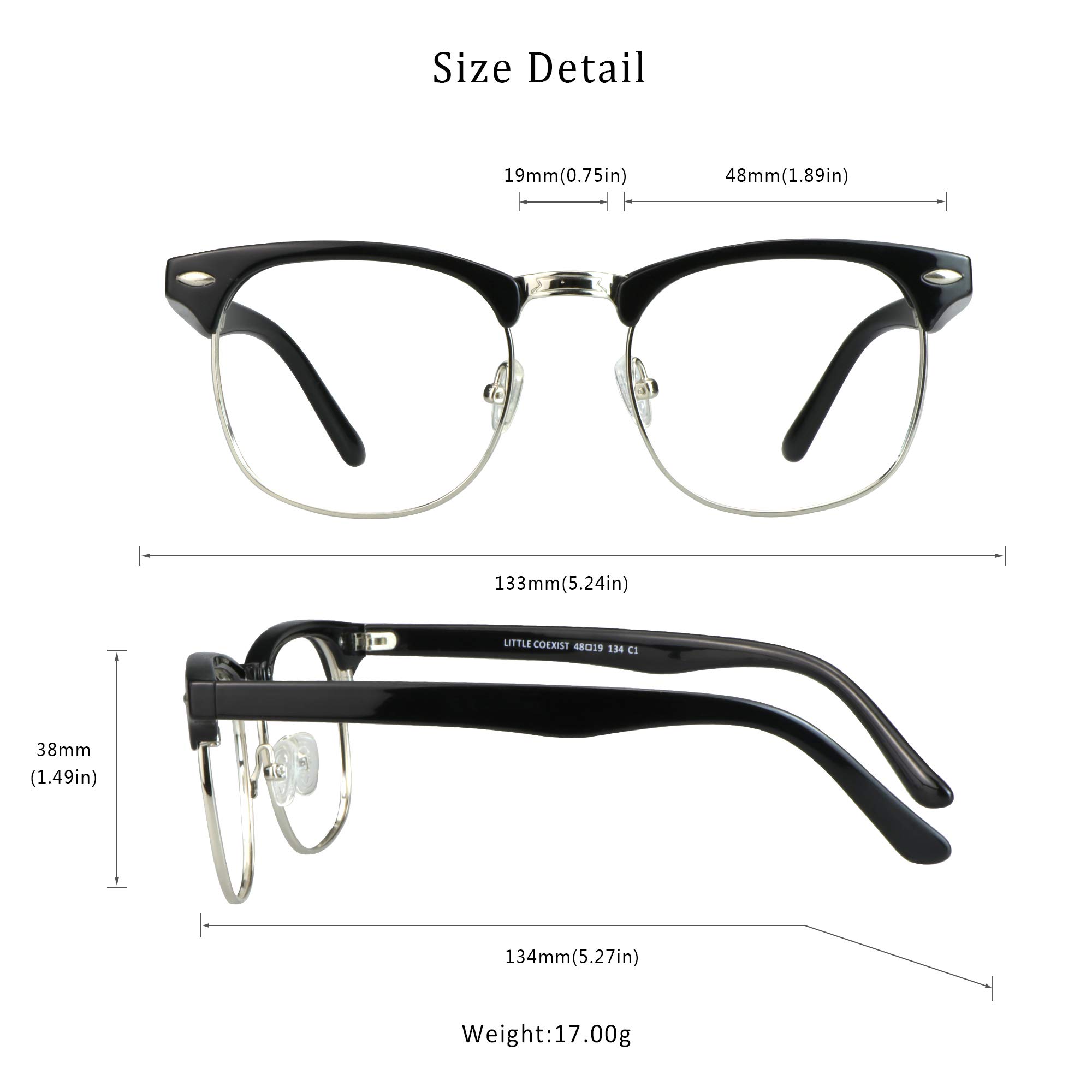 LifeArt Blue Light Blocking Reading Glasses - Anti-Eyestrain Computer Glasses for Women & Men - Gaming & TV Glasses with Anti-Glare Coating - Perfect for Office Work, Screen Time & Digital Eye Strain Relief