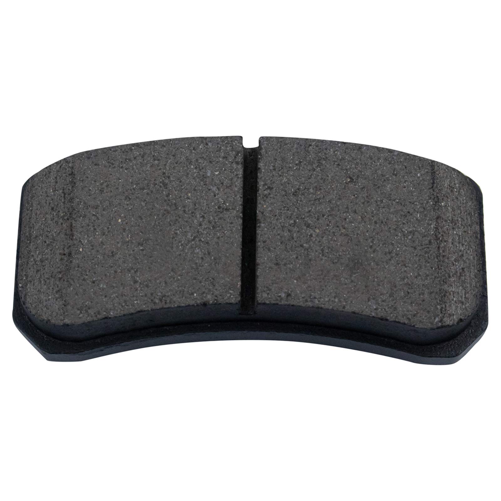 TRQ Rear Posi Ceramic Brake Pads with Coated Rotors - High Performance Brake Kit for Smooth Stopping - Perfect for Trucks, SUVs and Sedans - Ideal for Daily Commuting and Heavy Duty Driving