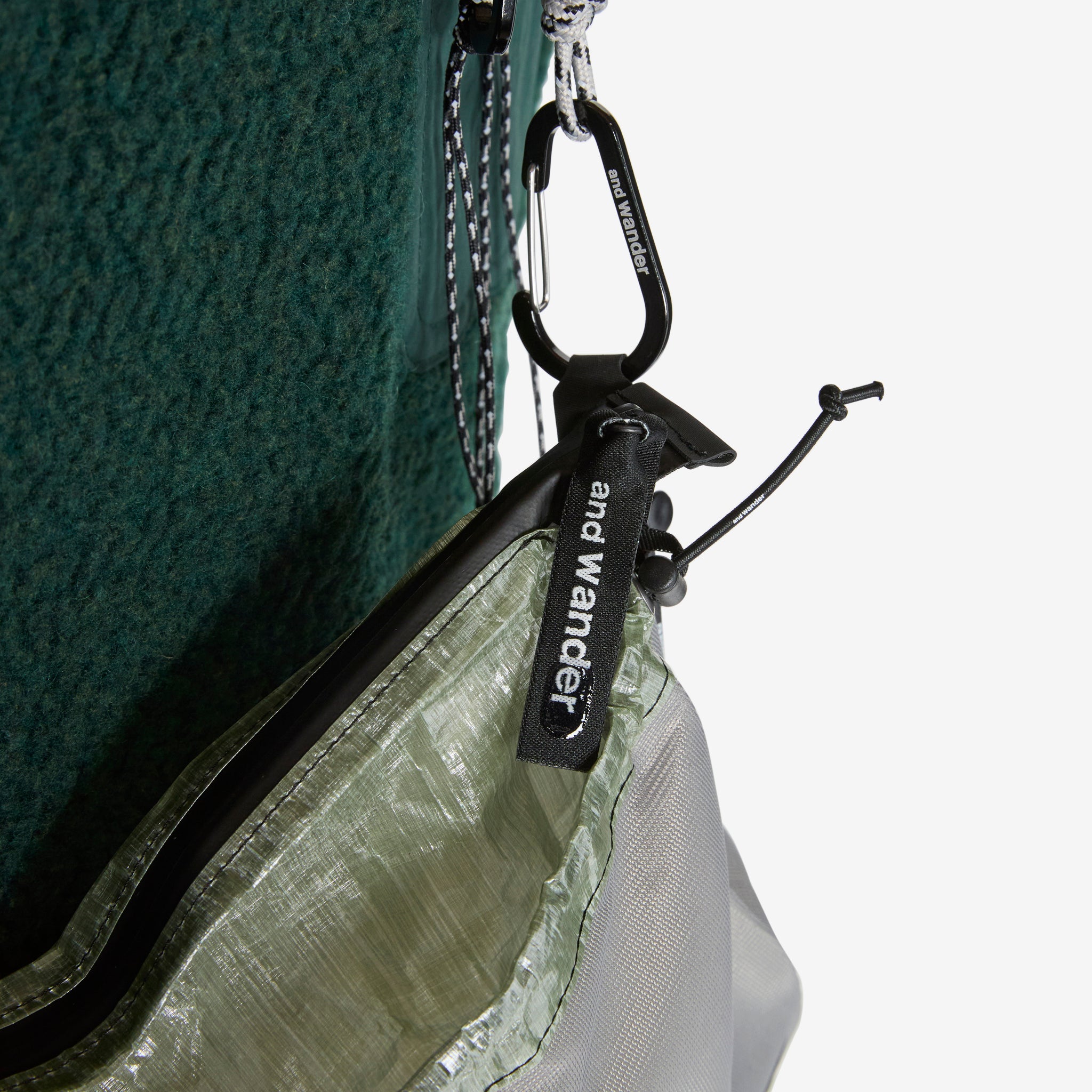 AW24 Dyneema® Crossbody Bag - Lightweight & Waterproof Green Sling Bag for Outdoor, Travel & Everyday Use