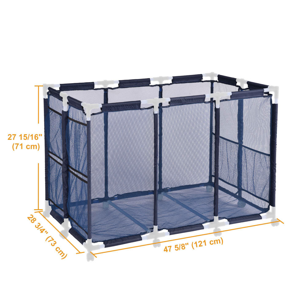 TheLAShop 165 Gallon Heavy-Duty Pool Float Storage Replacement Mesh Net - Durable Water Toy Organizer for Inflatable Pool Floats, Beach Toys, and Swim Accessories - Perfect for Backyard, Poolside, and Beach Storage