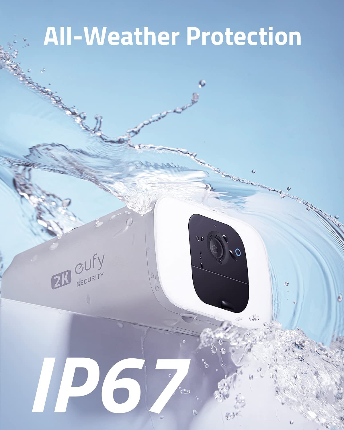 eufy Security SoloCam S40 Solar-Powered Wireless Outdoor Security Camera - 2K Resolution, Color Night Vision, No Monthly Fee - Perfect for Home Surveillance, Backyard Monitoring & Property Protection (Renewed)