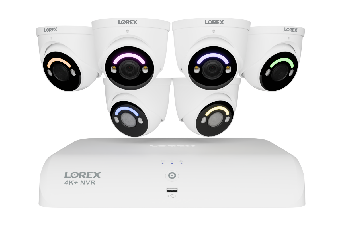 4K Ultra HD (12MP) IP Security Camera System with 16 Channel Hybrid DVR (8 Wired + 8 WiFi) for Home & Business Surveillance - Indoor/Outdoor Use, Night Vision, Motion Detection