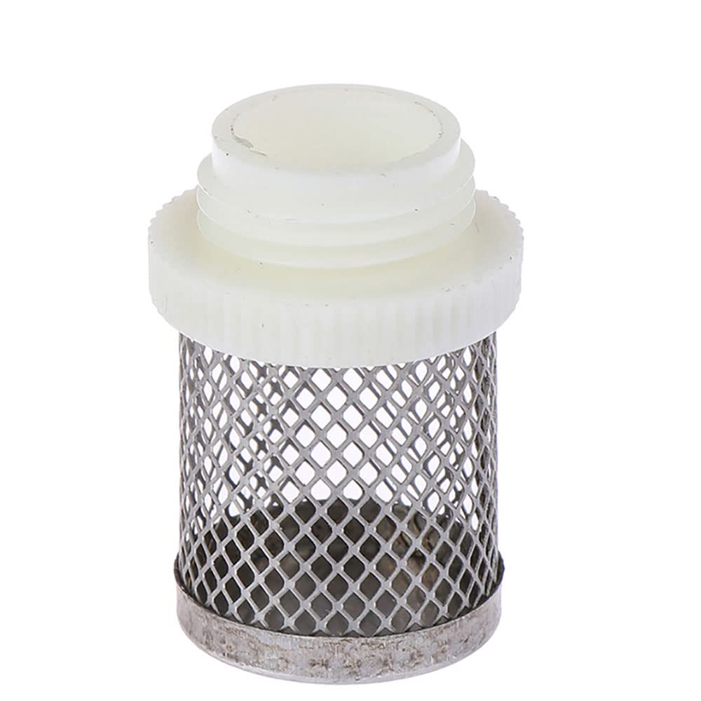 1PCS Stainless Steel Mesh Filter for Garden Irrigation - 1/2 Inch Water Pump Hose Protector | Durable Rustproof Screen for Drip Systems, Sprinklers & Outdoor Watering