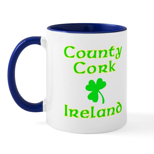 White/Navy Inside - County Cork, Ireland Mug
