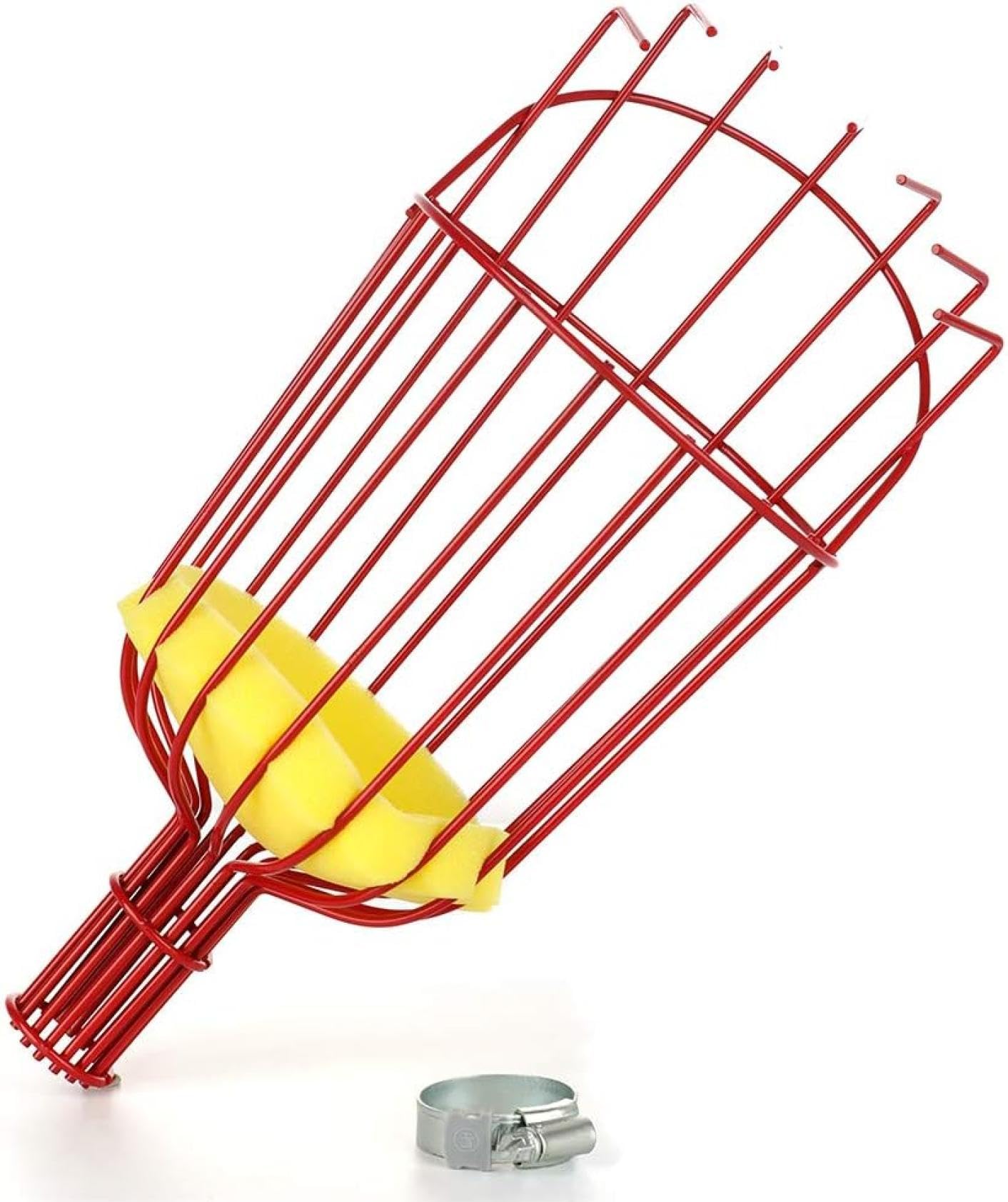Premium Fruit Picker Basket with Soft Cushion - Gentle Harvesting Tool for Apples, Oranges, Plums & More | Perfect for Orchards, Home Gardens & Farmers Markets