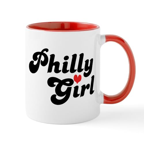 White/Red Inside - Philly Girl Mug