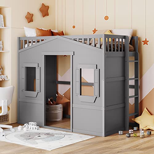 Grey Frame-house Shape