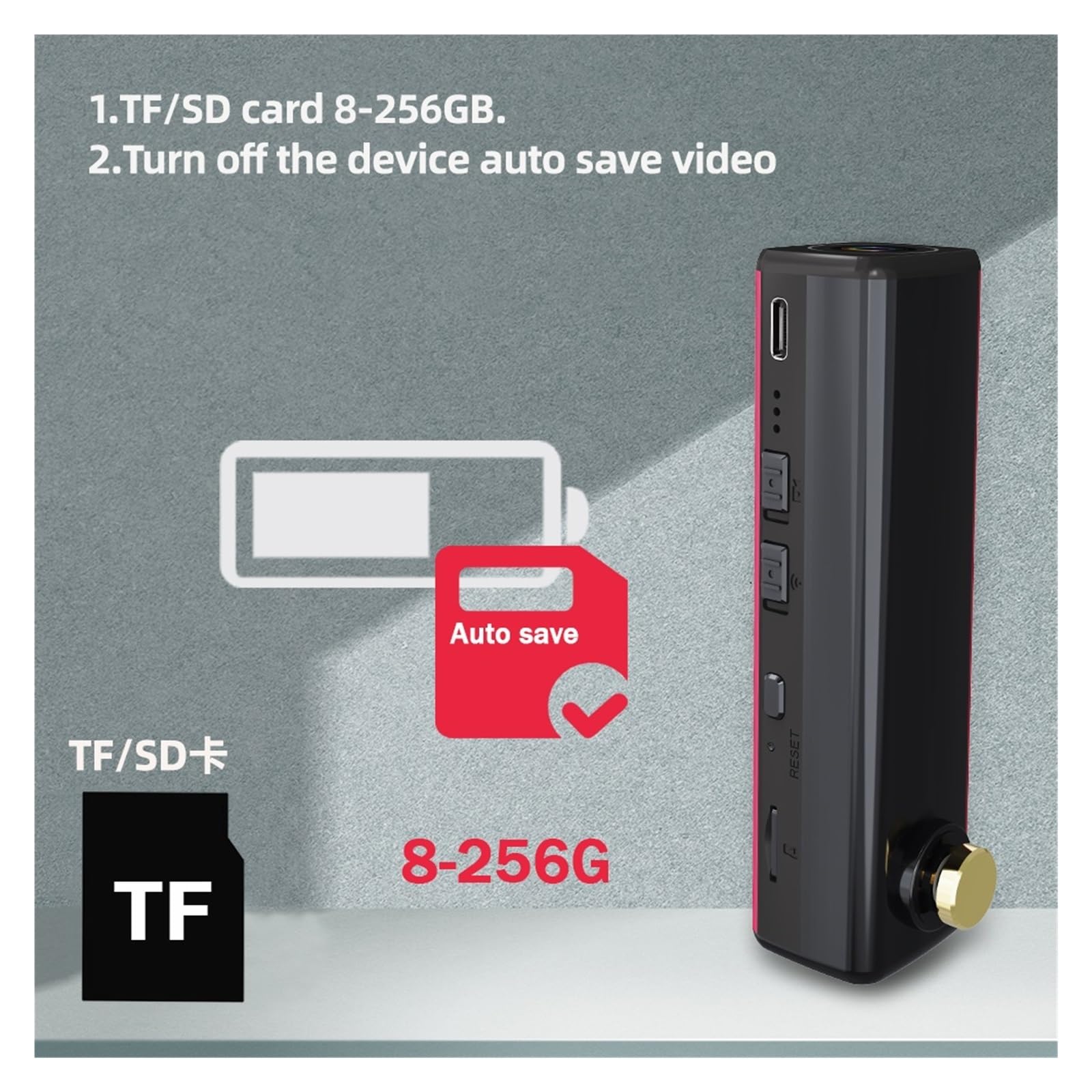 MZZYG 4K WiFi Action Camera - Waterproof Sports Camcorder with 128GB TF Card, Wearable Vlog Camera for YouTube, Travel, Diving & Outdoor Adventures