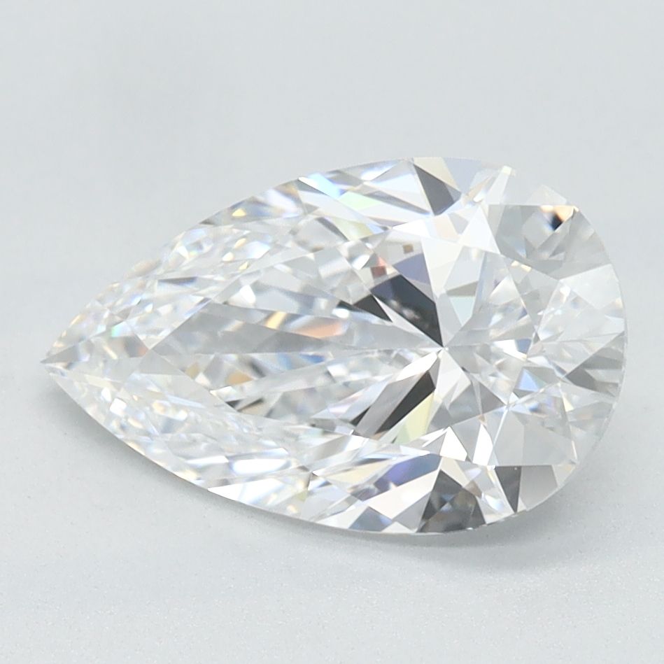 1.61 Carat D Color IF Clarity Pear-Shaped Lab-Grown Diamond | Engagement Ring, Wedding Band, Anniversary Gift