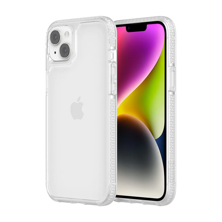 Griffin Survivor Strong Clear Case for iPhone 14 Plus - Military-Grade Protection with Slim Design - Perfect for Outdoor Adventures, Work & Everyday Use